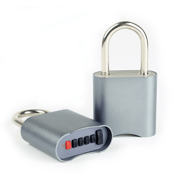 Smart Bluetooth Password Lock Phone APP Waterproof Anti-Theft Padlock Remote Authorization Keyless Door Lock - MRSLM