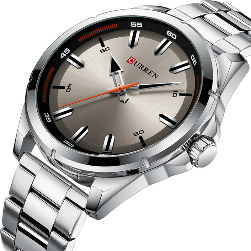 CURREN 8320 Business Style Men Wrist Watch Stainless Steel Design Quartz Watch - MRSLM