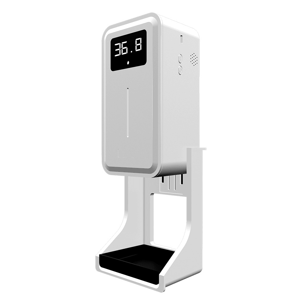 K9PRO+ Automatic Liquid Soap Dispenser Smart Digital Non-Contact Thermometer Hands Washing Free Sanitizer Machine - MRSLM