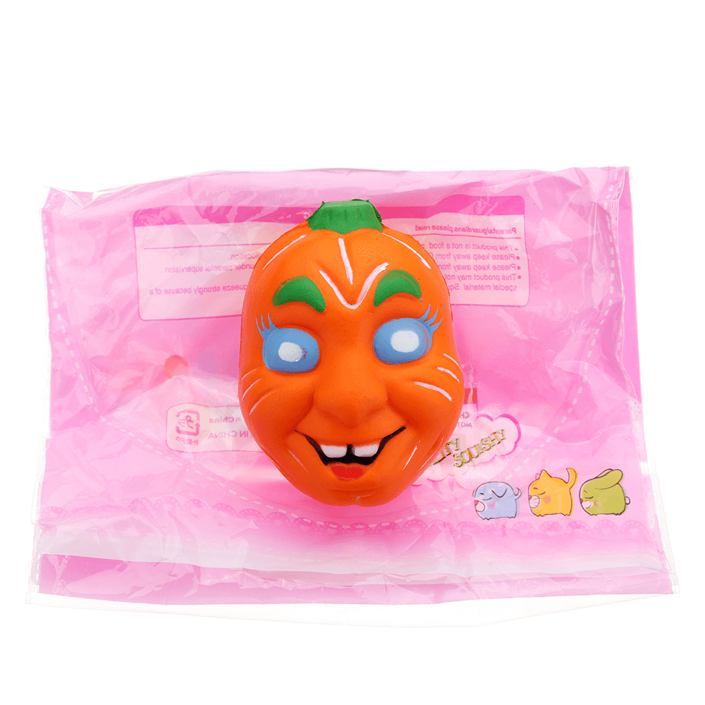 Halloween Pumpkin Squishy 7.5*9.5CM Slow Rising with Packaging Collection Gift Soft Toy - MRSLM
