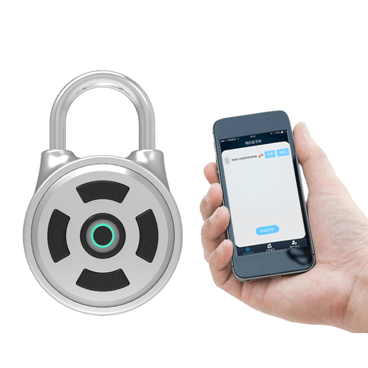 APP Intelligent Password Lock Android Ios APP Unlock Anti-Theft Security Combination Padlock Indoor - MRSLM