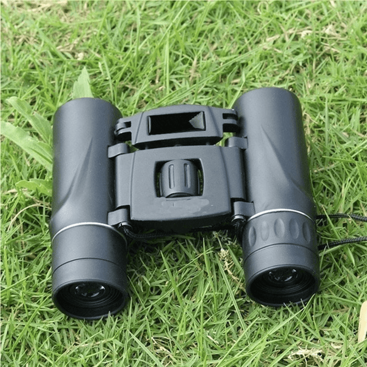 100X22 Mini HD Binoculars Folding Compact BAK4 Telescope High Powered Night Vision Binoculars - MRSLM