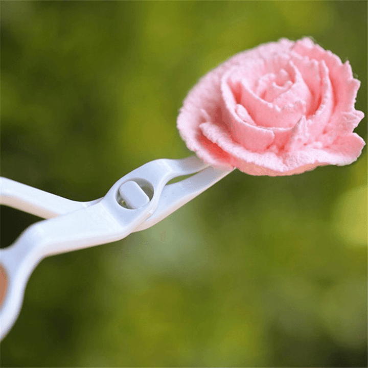KC-PS02 Plastic Fondant Cake Decor Piping Scissor Shear Flower Detachable Blade Baking Tools - MRSLM
