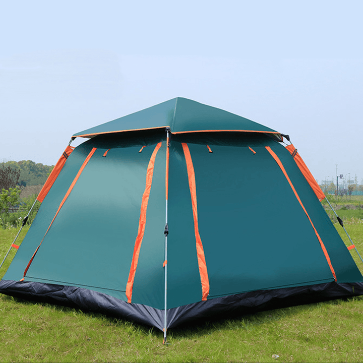 6-7 People Fully Automatic Tent Outdoor Camping Family Picnic Travel Rainproof Windproof Tent - MRSLM