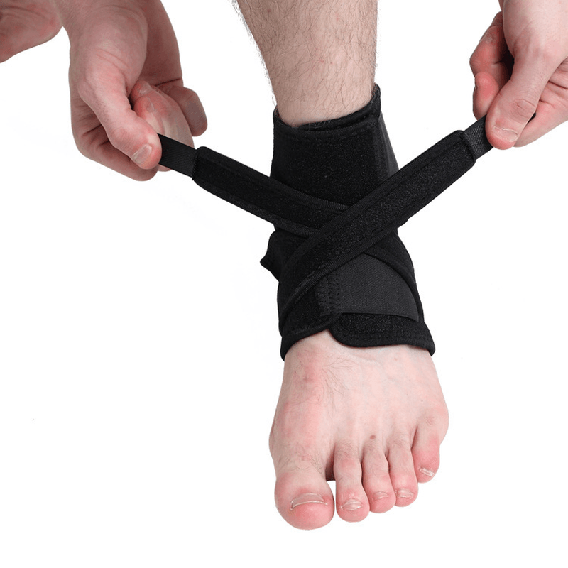 KALOAD 1 PC Ankle Support Ankle Foot Brace Elastic Compression Sport Bandage Fitness Exercise Protective Gear - MRSLM