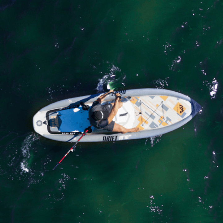 Aqua Marina BT-20DRP 10'10" Inflatable Stand up Paddle Board Drift Fishing Board Surfing Fishing Board - MRSLM