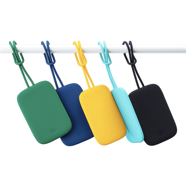 90FUN Colorful Silicone Baggage Tag Portable Suitcase Luggage Tag Anti-Lost Label - MRSLM