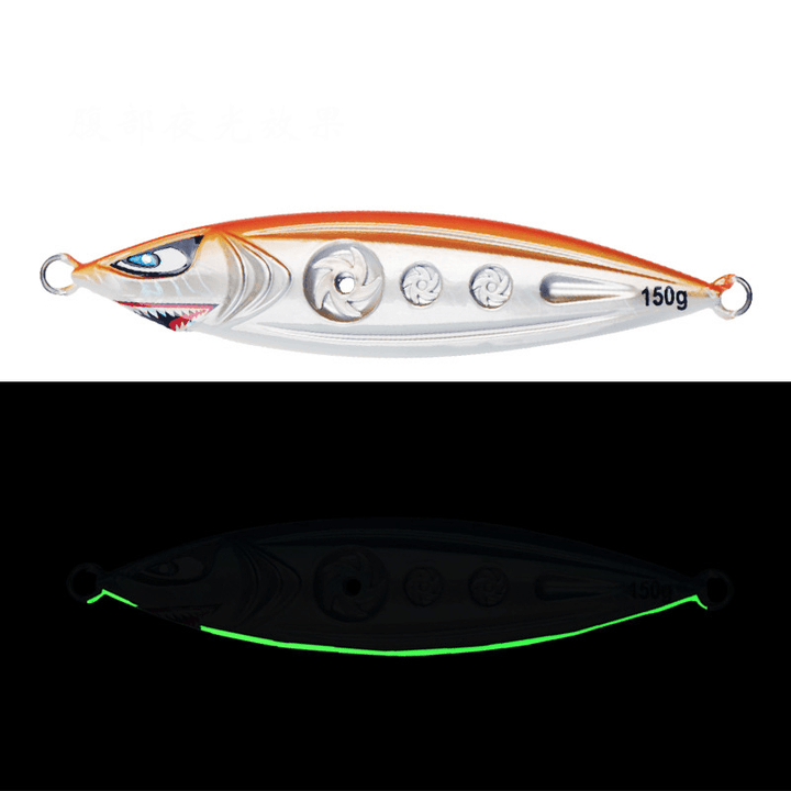 ZANLURE 1PSC Hollow-Out Luminous 3D Fishing Lure Popper Topwater Swim Crankbait Artificial Hard Bait - MRSLM