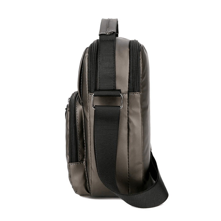 Men Oxford Business Shoulder Bags Multi-Pocket Chest Bag - MRSLM