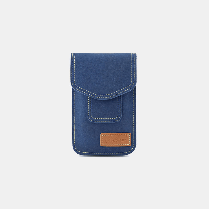 New Belt Bag Fanny Pack 6.5 Inch Phone Bag Card Holder Easy Carry Bag for Men - MRSLM