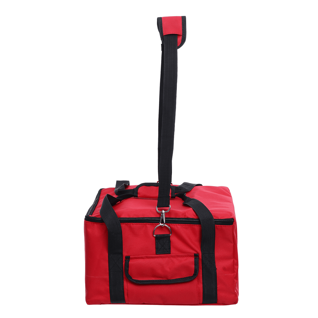 Thermal Insulated Lunch Bag Outdoor Camping Traveling Picnic Bag Food Storage Bag Pizza Delivery Bag - MRSLM