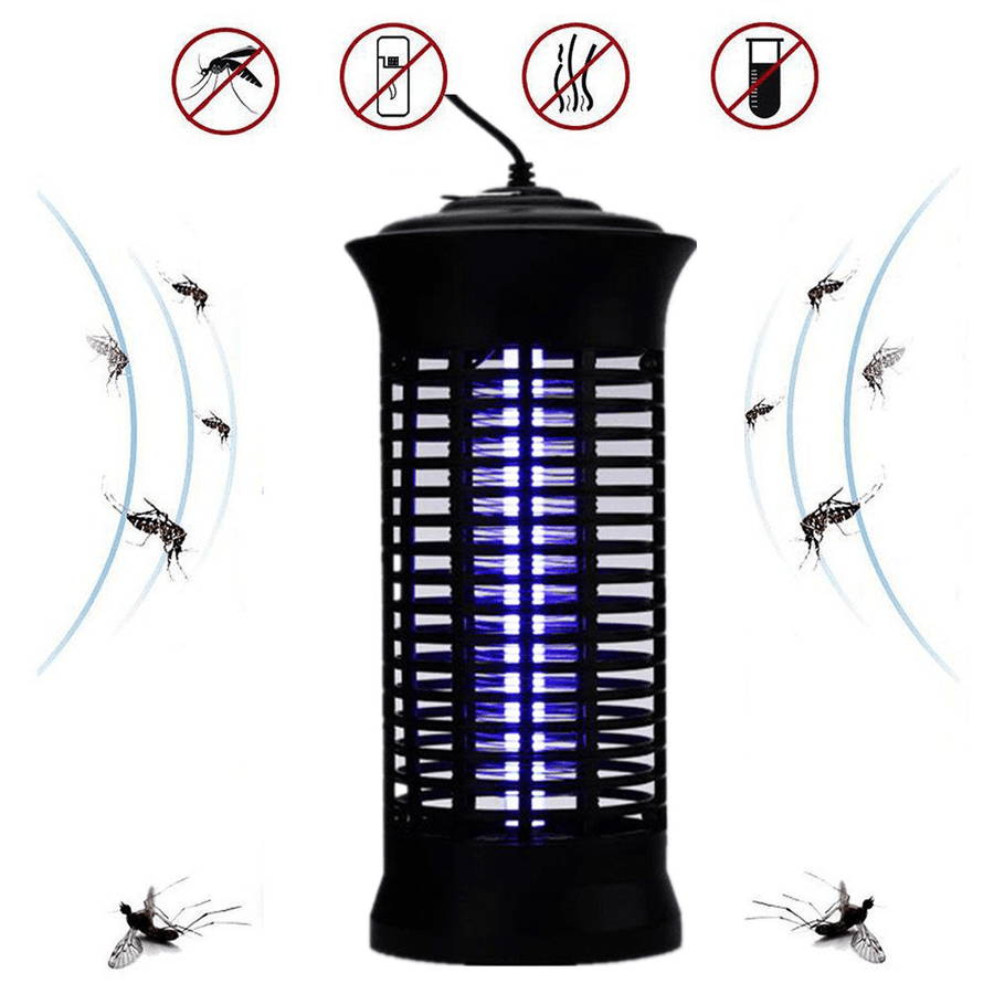 Electronic Mosquito Killer Lamps LED Socket Electric Mosquito Dispeller Fly Bug Insect Trap Killer Zapper Night Lamp Children Friendly - MRSLM