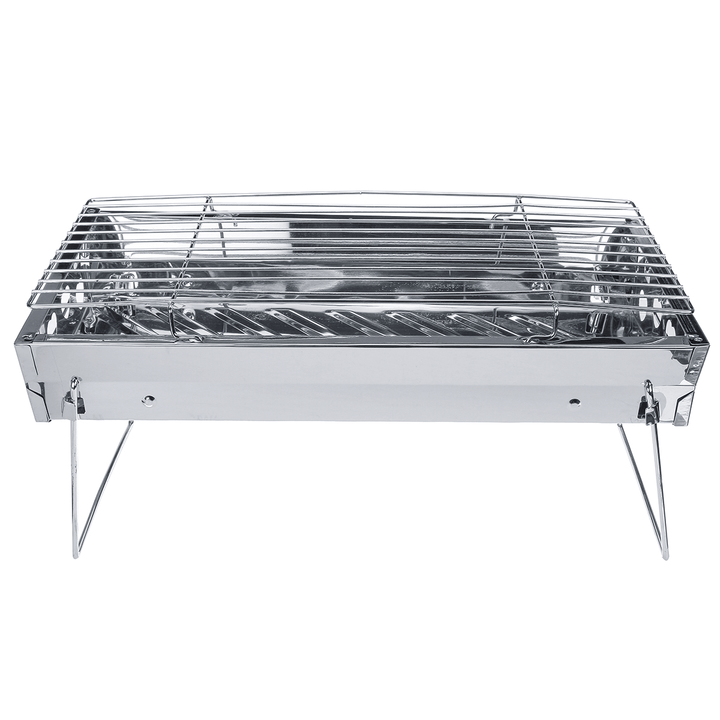 Folding BBQ Grill Portable Barbecue Grill Outdoor Traveling Camping Garden Stove Grill - MRSLM