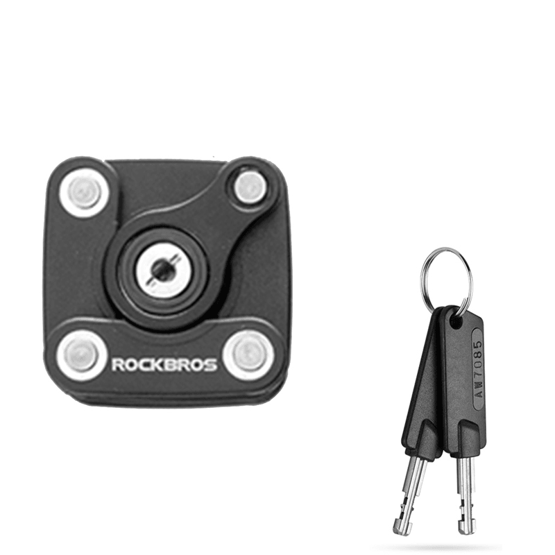 ROCKBROS Mini Bicycle anti Theft Chain Cube Lock Folding Lock Sport Outdoor Cycling Bike Locks - MRSLM