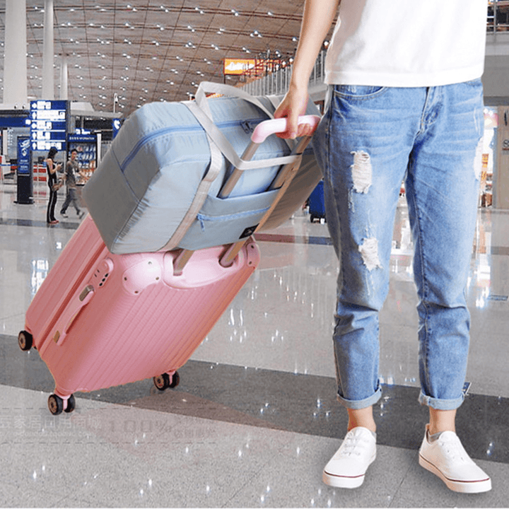 Ipree® Portable Travel Storage Bag Waterproof Polyester Folding Luggage Handbag Pouch - MRSLM