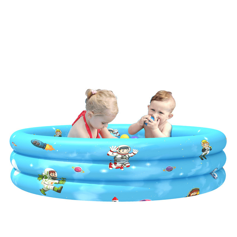 90/110Cm Children Inflatable Bathtub Summer Swimming Water Play Mat Swimming Pool - MRSLM