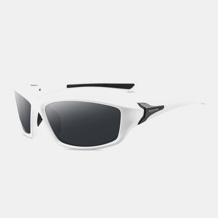 Men Full Frame Retro Outdoor Riding Driving Glasses Polarized Night Vision Sunglasses - MRSLM