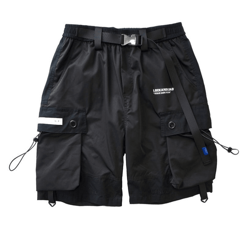 Cargo Shorts Multi-Pocket Five-Point Pants - MRSLM
