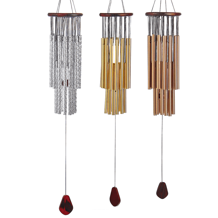 27 Tube 3 Colors Wind Chimes Antique Wind Chimes Outdoor Yard Bells Garden Hanging Decorations Gifts - MRSLM
