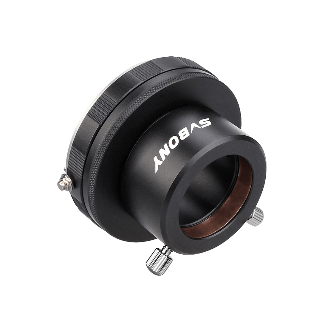 SVBONY SV149 DSLR Cameras Lens to 1.25" Eyepiece Adapter for Photography or Guiding - MRSLM