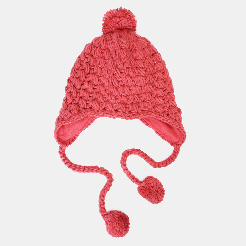 Women'S Beanie Solid Color Warm Knitted Hat Small Caps - MRSLM