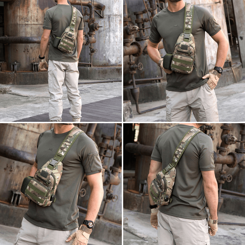 Cycling Sports Chest Bag Outdoor Tactics Backpack - MRSLM
