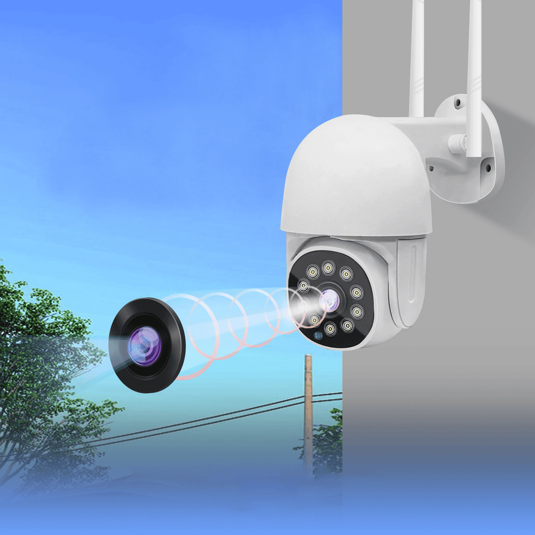 XIAOVV 1080P HD Wireless Outdoor Security Camera Night Vision Voice Monitor Outdoor Ball Machine Waterproof Motion Detecting Camera - MRSLM