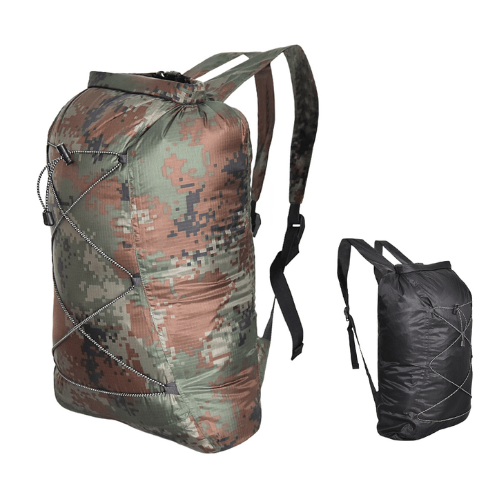 Ipree® 23L Waterproof Backpack Lightweight Folding Swimming Moisture Proof Storage Bag Outdoor Camping Water Sport - MRSLM