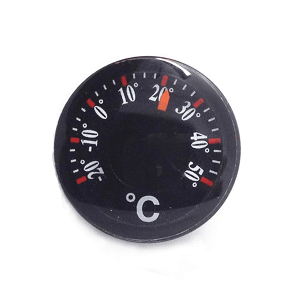 Mini Household Thermometer Dial Temperature Gauge Indoor and Outdoor Plastic round Celsius Temperature Measurement Tools - MRSLM