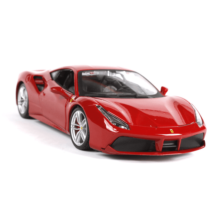 Ferrari 488Gtbi Sports Car Simulation Alloy Car Model - MRSLM