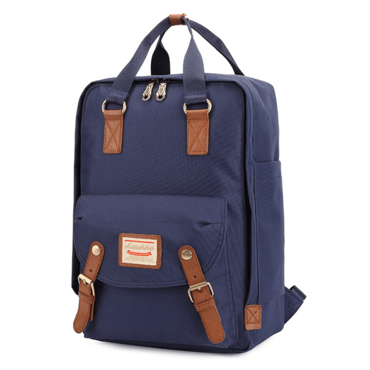 KAUKKO Men Nylon Casual Outdoor Computer Shoulders Bag Handbag Backpack - MRSLM