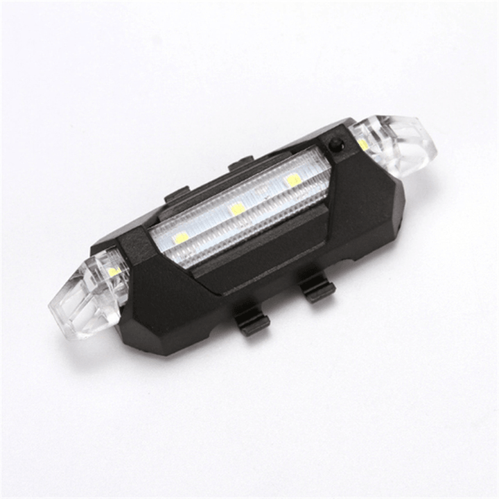 BIKIGHT Multi-Purpose LED Warning Light for Outdoor/Scooter Safety Flashlight USB Rechargeable Headlamp Taillight for Electric Scooters&Bicycle - MRSLM
