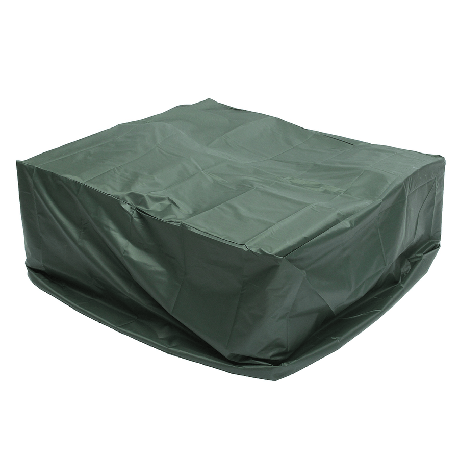 Anti-Uv Rain Protective Rattan Furniture outside Chair Covers for Wicker Rattan Garden Square Green - MRSLM