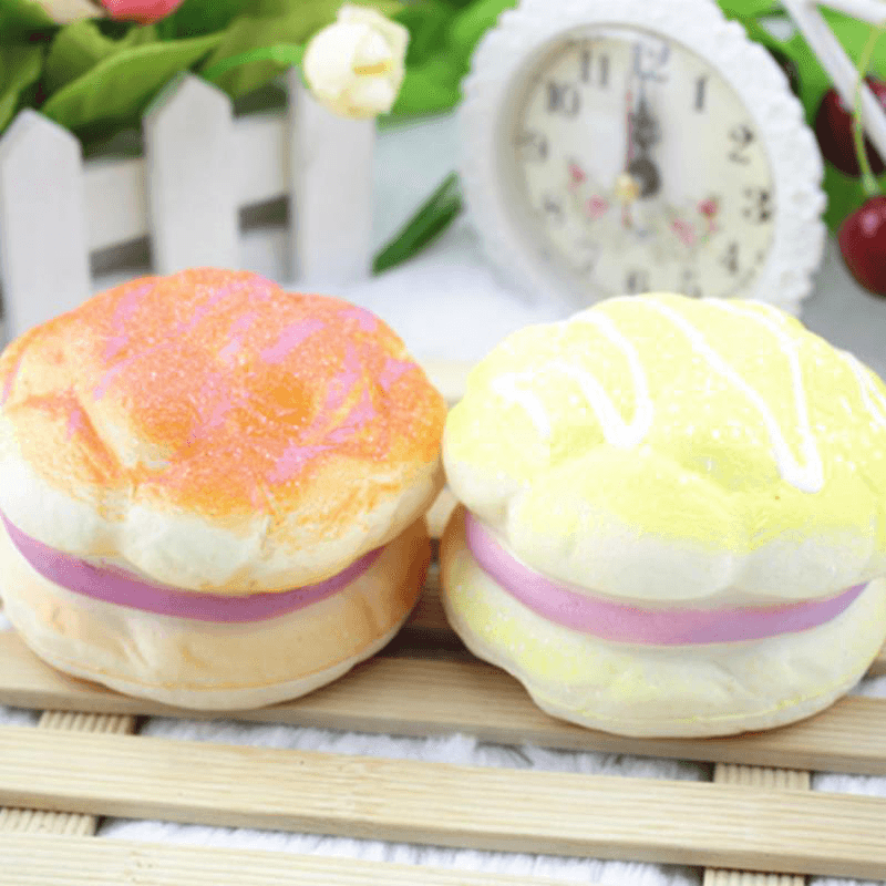Random Color Squishy Soft 8CM Pineapple Bread Decoration Soft Toys - MRSLM