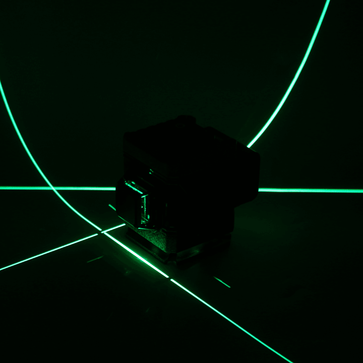 8/12/16 Line 360° Green Light Laser Horizontal Vertical Cross Spirit Level - MRSLM