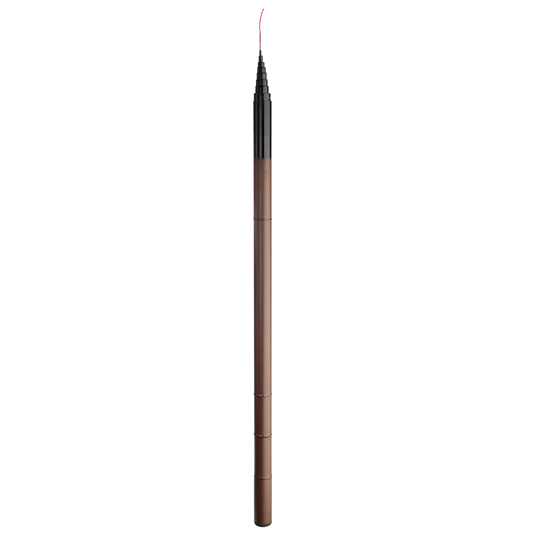 ZANLURE 2.7-6.3M Carbon Fiber Telescopic Fishing Rod Superhard Ultra Light Freshwater Fishing Rod - MRSLM