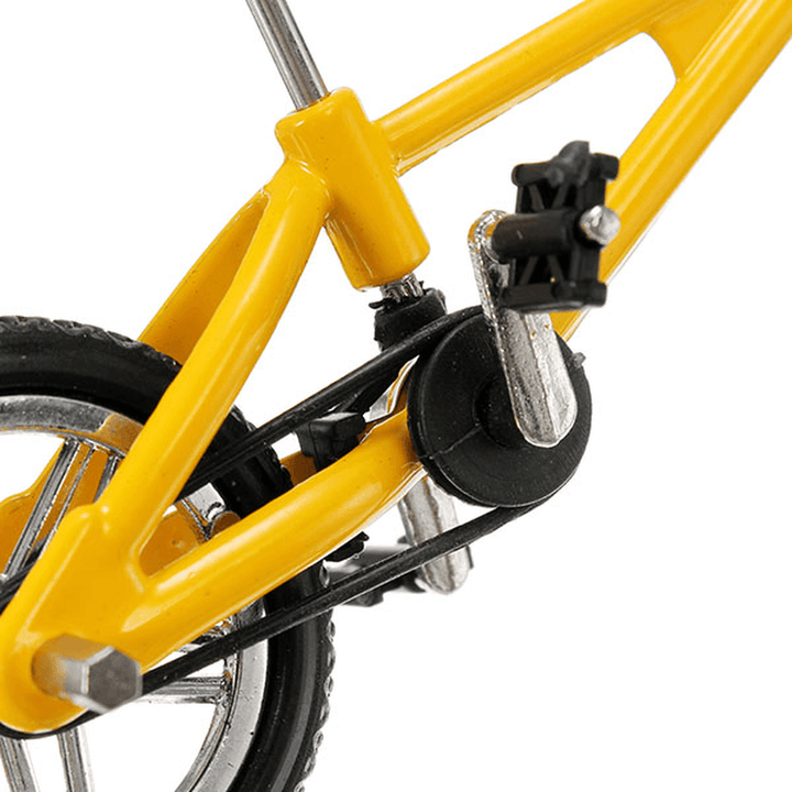 Creative Simulation Mini Alloy Bicycle Finger Forklift Toy Multi-Color Kids Gift Sports - MRSLM