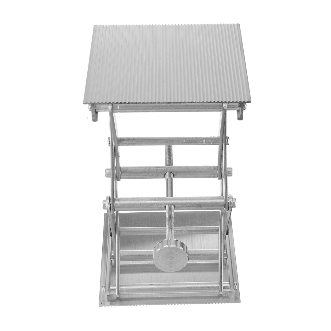 3.5-12.5 *9*9Cm Aluminum Router Lift Table Woodworking Engraving Lab Lifting Stand Rack Lift Platform Benches - MRSLM