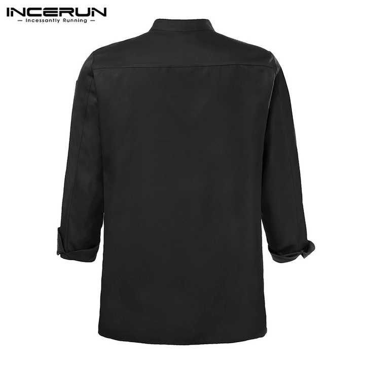 Mens Fit Mid Sleeve Casual Double Breasted Shirts - MRSLM