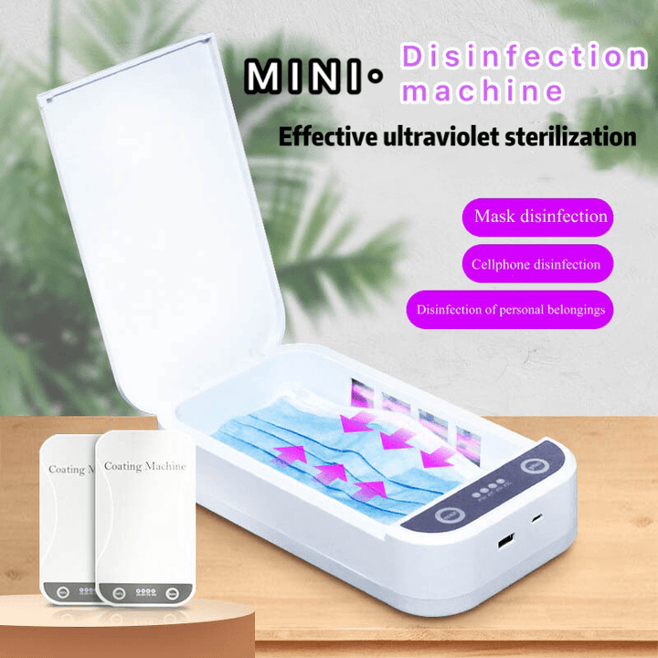 Mobile Phone USB Uv-Ultraviolet Light Sterilizer Disinfection Storage Box Home - MRSLM