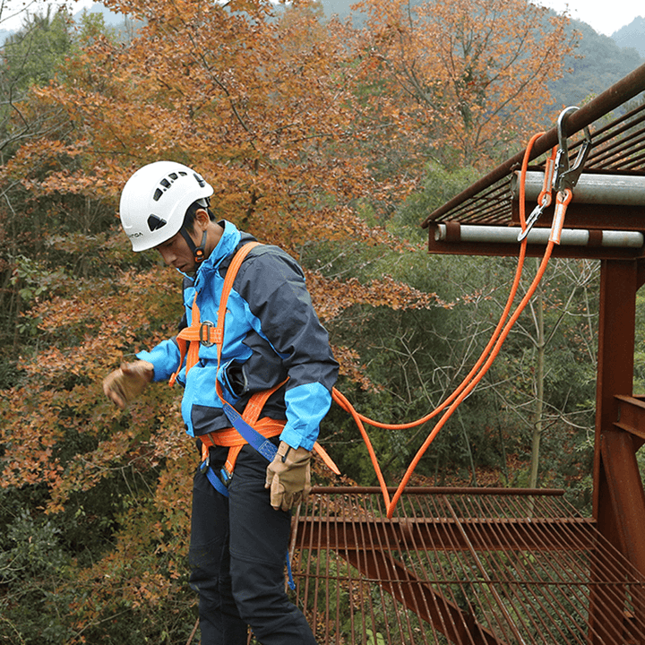 XINDA 1.6/3/5M Professional Anti-Fall Nylon Sling High Altitude Protective Safety Climbing Belt - MRSLM