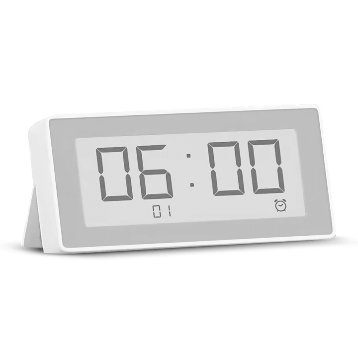 Miaomiaoce E-Link Smart Bluetooth Thermometer Hygrometer Alarm Clock Pomodoro Technique Temperature Humidity Monitoring Clock Timer Works with APP - MRSLM