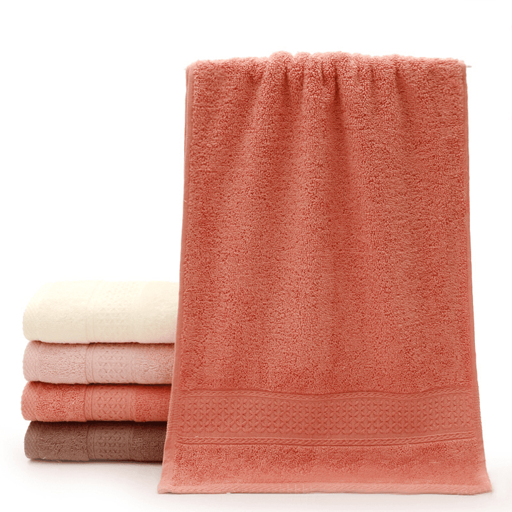 KC-X2 100% Cotton Solid Bath Towel Fast Drying Soft 10 Colors Thick High Absorbent - MRSLM