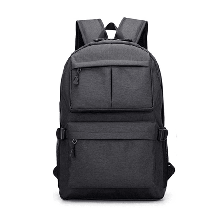 Men Waterproof Laptop Backpack Travel Bag with USB Charging Port - MRSLM