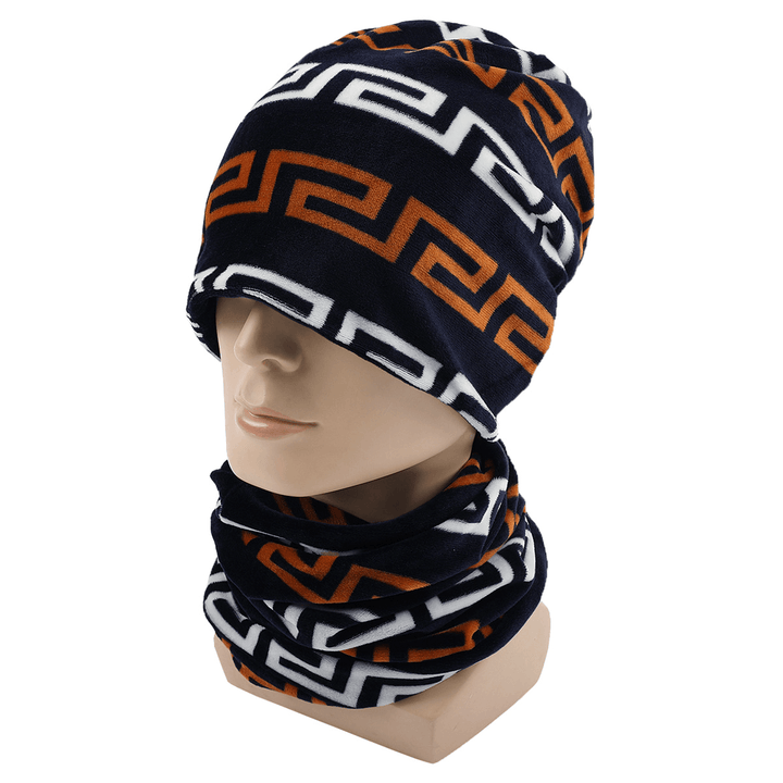 Collars Europe and the United States Single Circle Outdoor Pullover Collar Knitted Spiral Hat - MRSLM