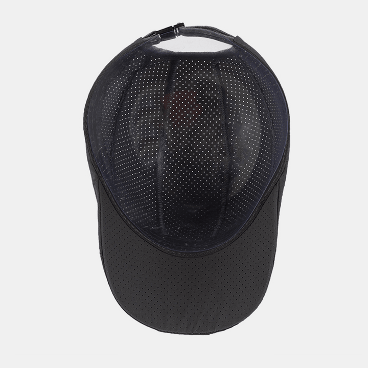 Men Mesh Breathable Berets Thin Stitching Fashion Casual Sun Hat - MRSLM