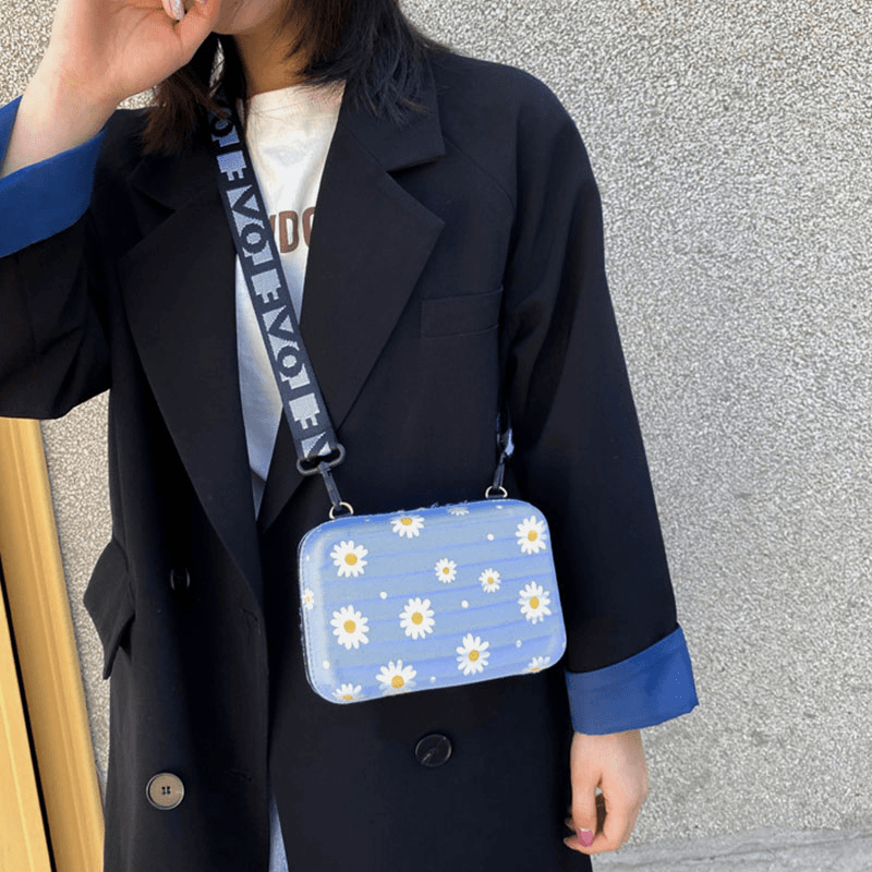 Women Fashion Shoulder Bag Crossbody Bag Flower Bag - MRSLM