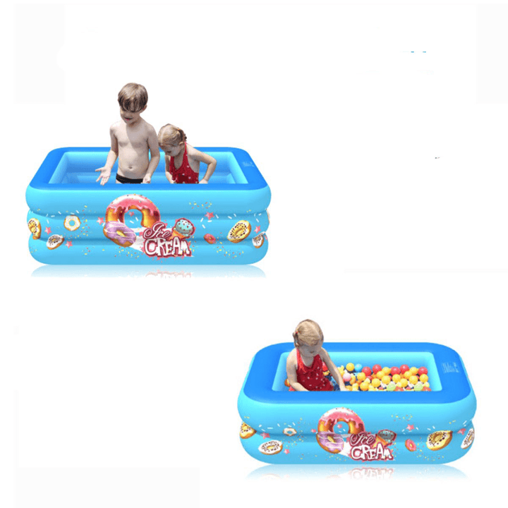 Children Swimming Pool Kids Inflatable Bathing Tub Outdoor Indoor Paddling Pools Baby Swim Tub - MRSLM