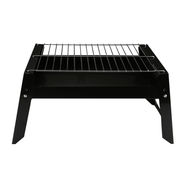17.55X8.58X8.39In Folding BBQ Grill Stove Stainless Barbecue Charcoal Grill Outdoor Camping BBQ Patio Vacation - MRSLM