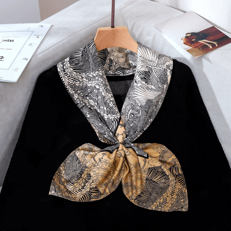 Twill Silk Fashion Scarf Decoration Scarf - MRSLM